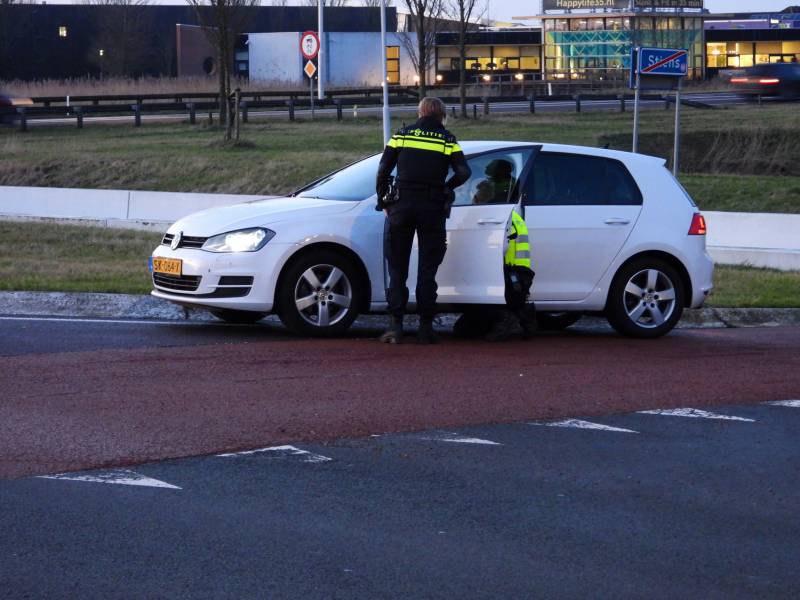 Fietser gewond na aanrijding met personenauto