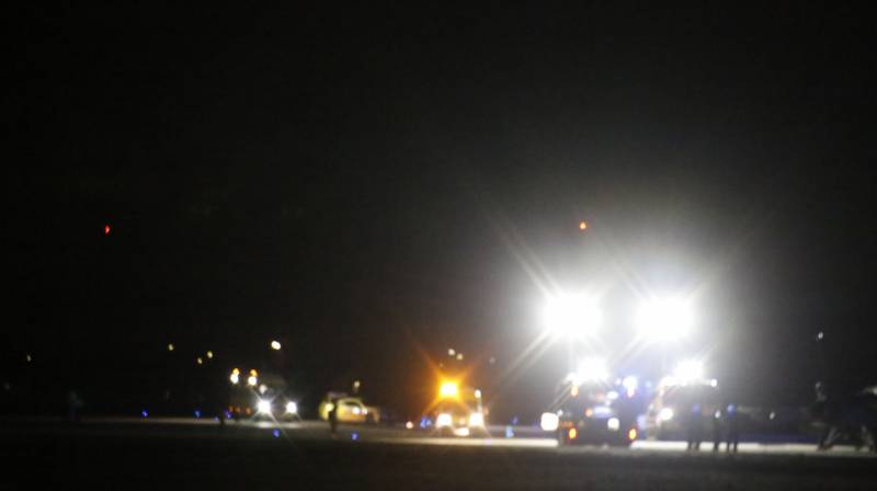 Veel hulpdiensten opgeroepen voor vliegtuigongeval