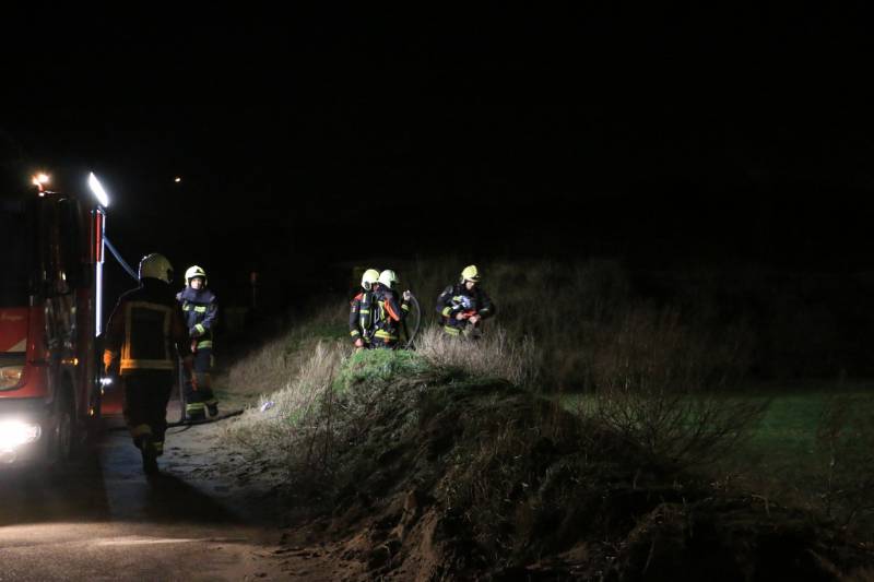 Klein brandje op skatepark snel geblust