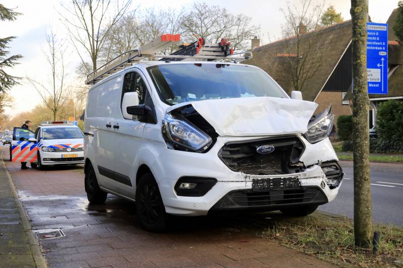 Veel schade bij kop-staart botsing