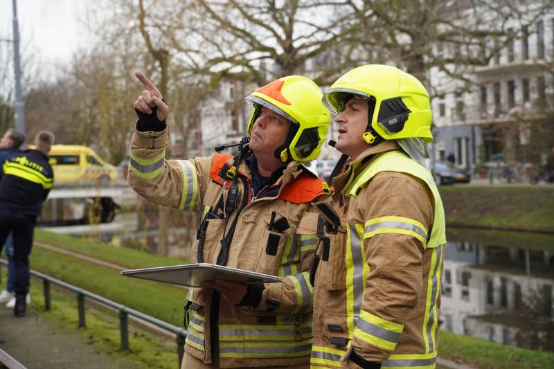 Veel rook bij brand in appartementencomplex