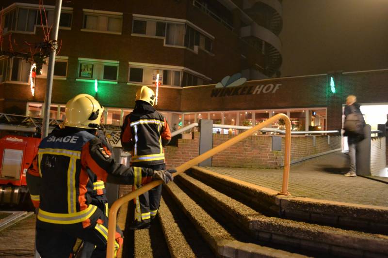 Rookontwikkeling in keuken chinees restaurant
