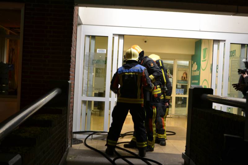 Rookontwikkeling in keuken chinees restaurant