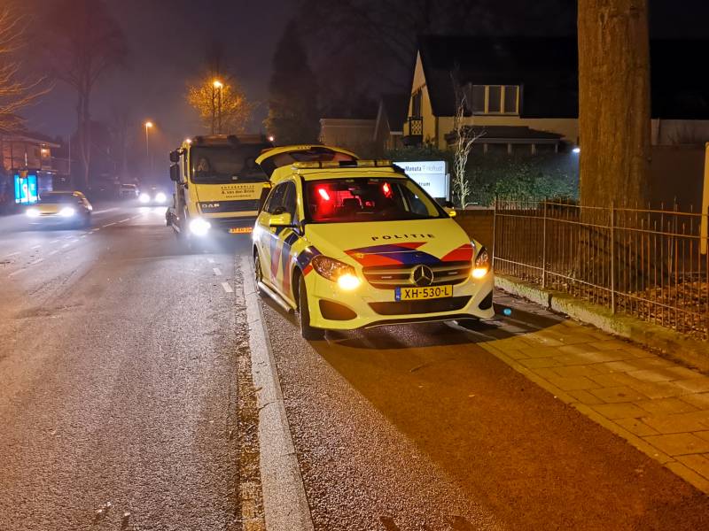 Verkeersborden uit de grond gereden bij aanrijding