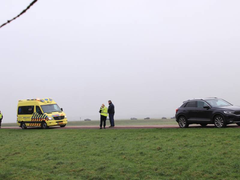 Fietser gewond na aanrijding