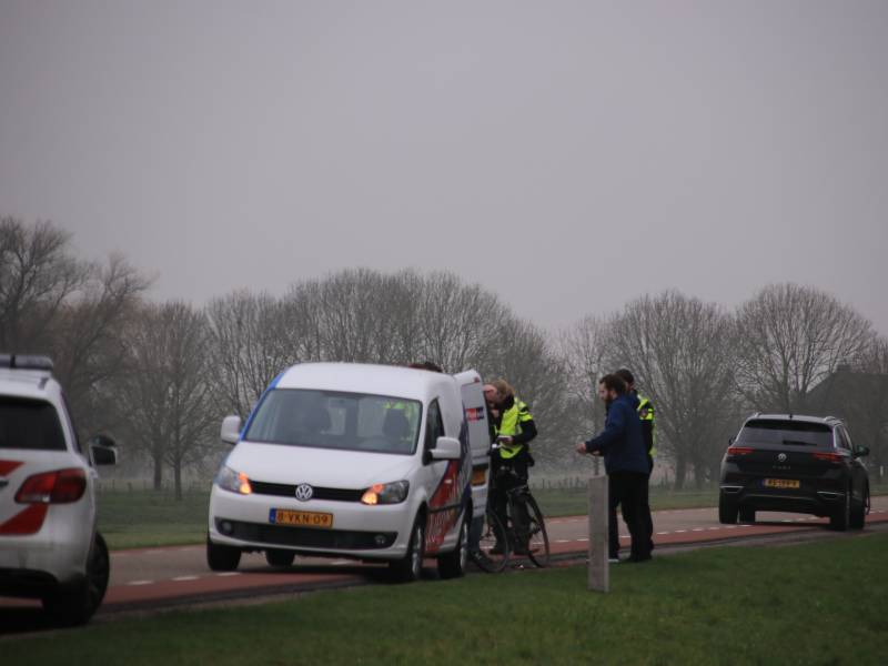 Fietser gewond na aanrijding