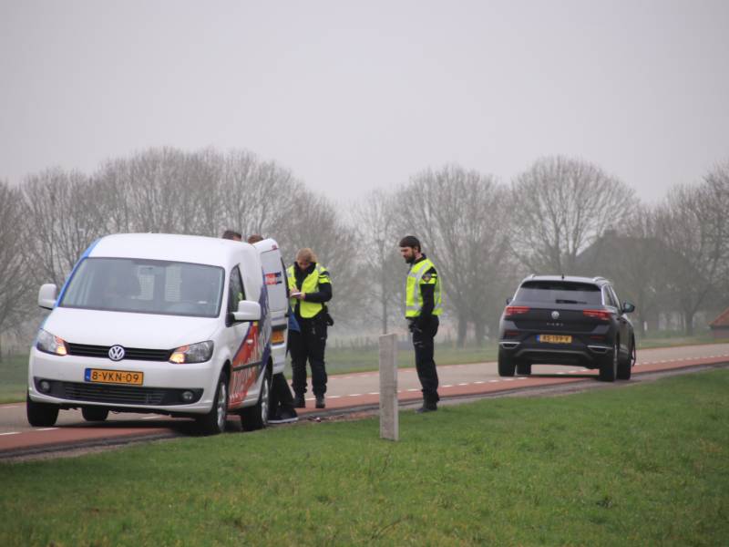 Fietser gewond na aanrijding