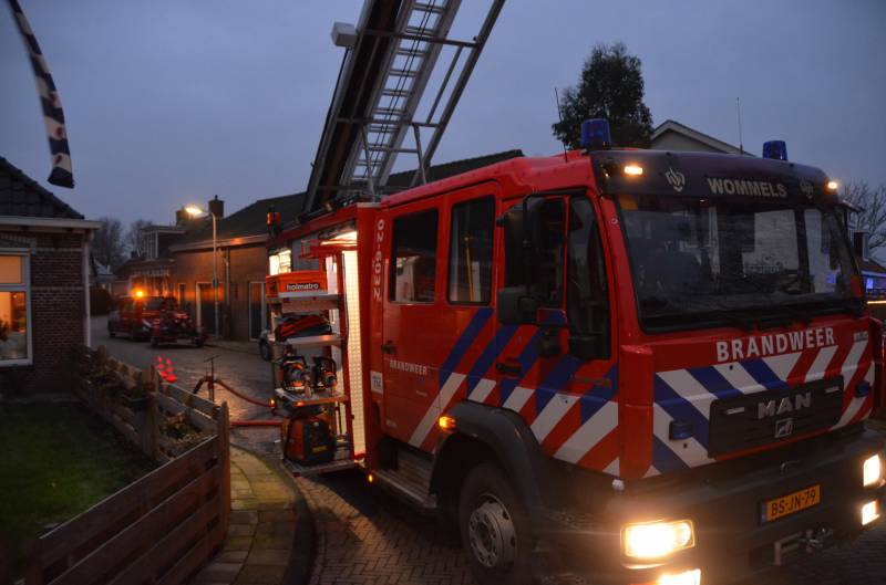 Veel schade na uitslaande woningbrand