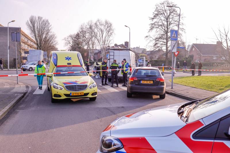 Flinke crash op kruising