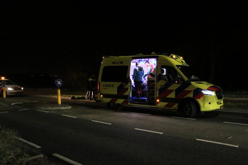 Fietsster gewond na ongeval