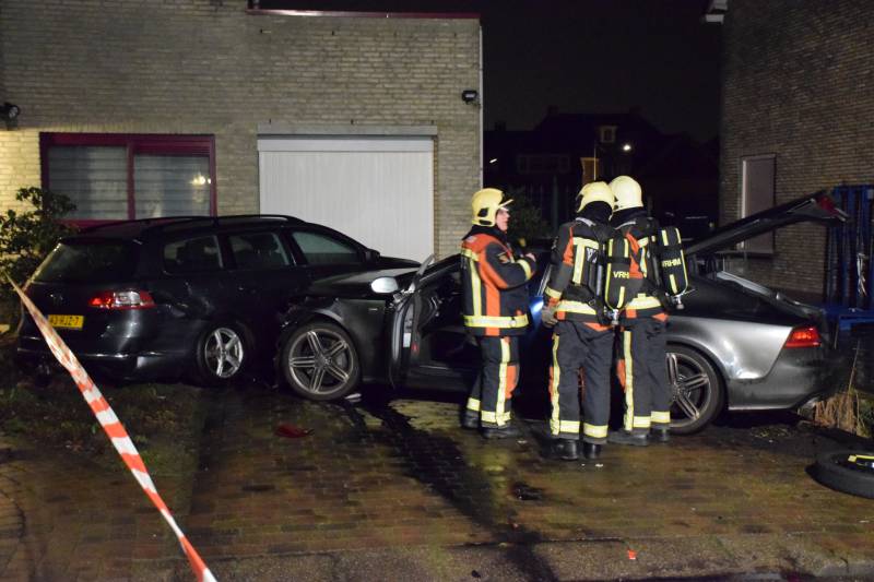Bestuurder dure auto vlucht na eenzijdig ongeval