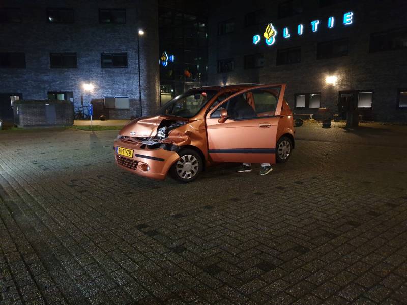 Auto verdwenen na ongeval in de beruchte bocht