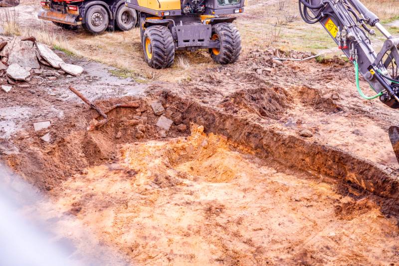 Projectiel aangetroffen op bouwterrein