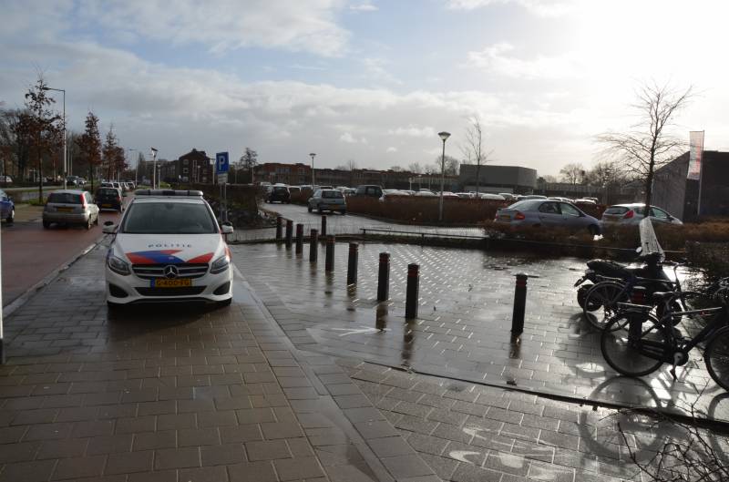 Schade na botsing tussen auto en fiets