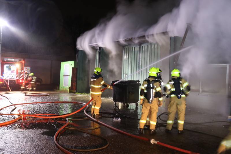 Mobilisatiecomplex in brand