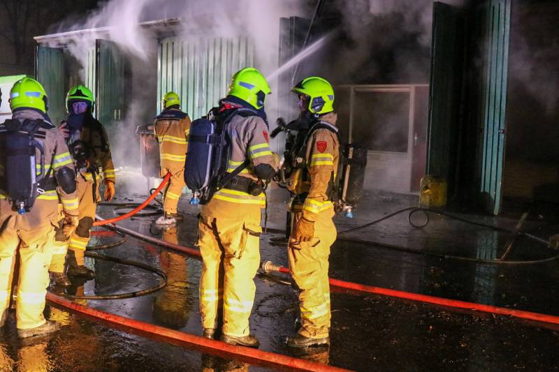 Mobilisatiecomplex in brand