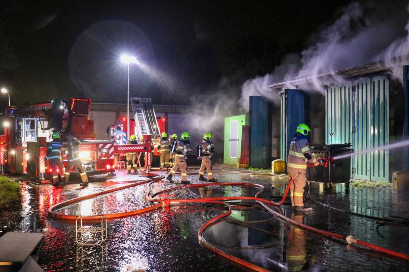 Mobilisatiecomplex in brand