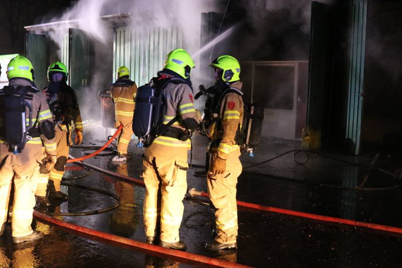 Mobilisatiecomplex in brand