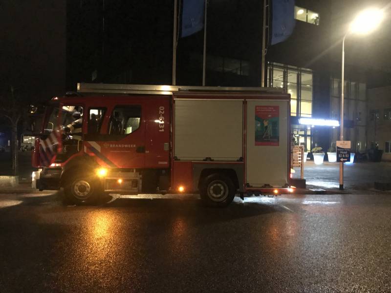 Brandweer onderzoekt brandlucht in WTC hotel