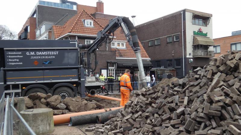Object aangetroffen bij graafwerkzaamheden