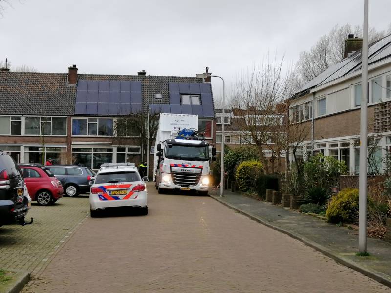 Man (82) overleden door brand in garagebox