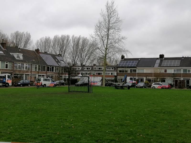 Man (82) overleden door brand in garagebox
