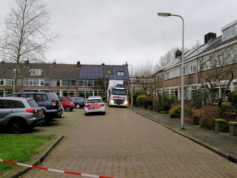 Man (82) overleden door brand in garagebox