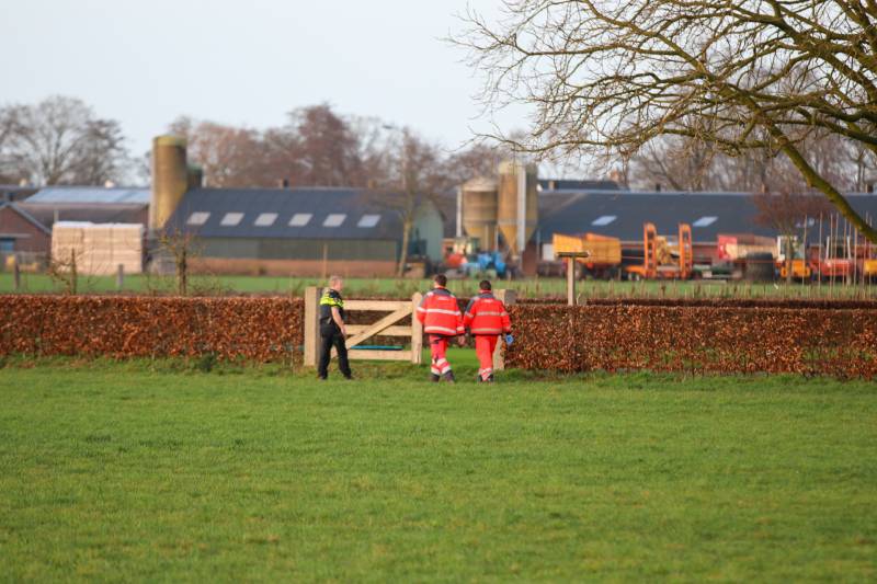 Traumahelikopter landt voor zwaargewonde jongen