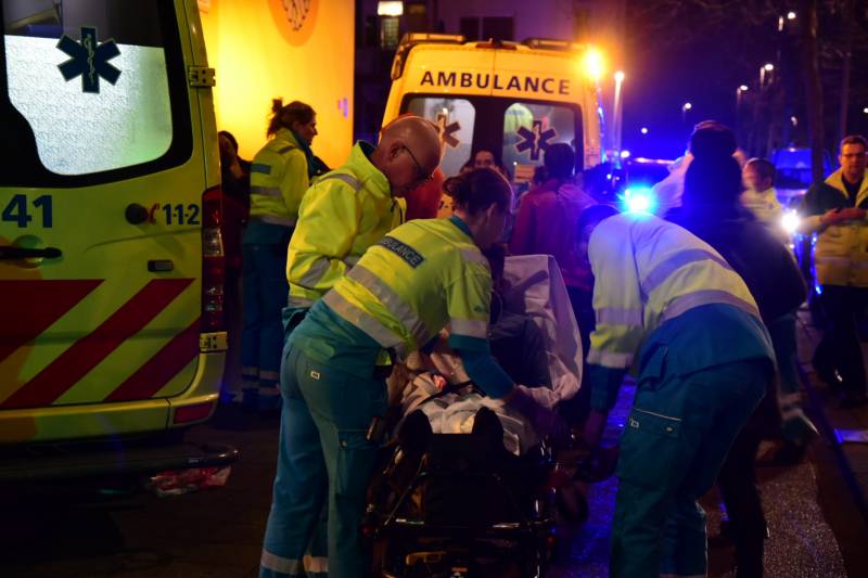 Meerdere gewonden bij brand in portiekflat