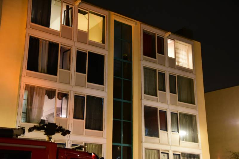 Meerdere gewonden bij brand in portiekflat