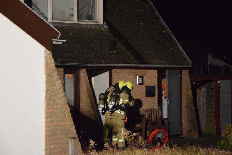 Flinke rookschade na brand in vakantiewoning