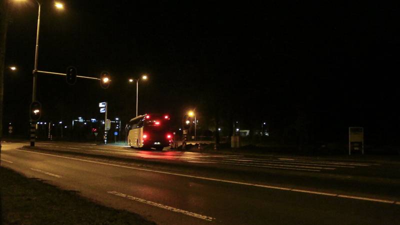 Coronavirus-evacués aangekomen defensieterrein Camp New Amsterdam