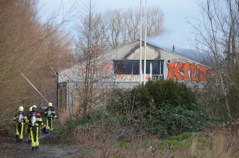 Opnieuw brand in leegstaande loods Schuurmans