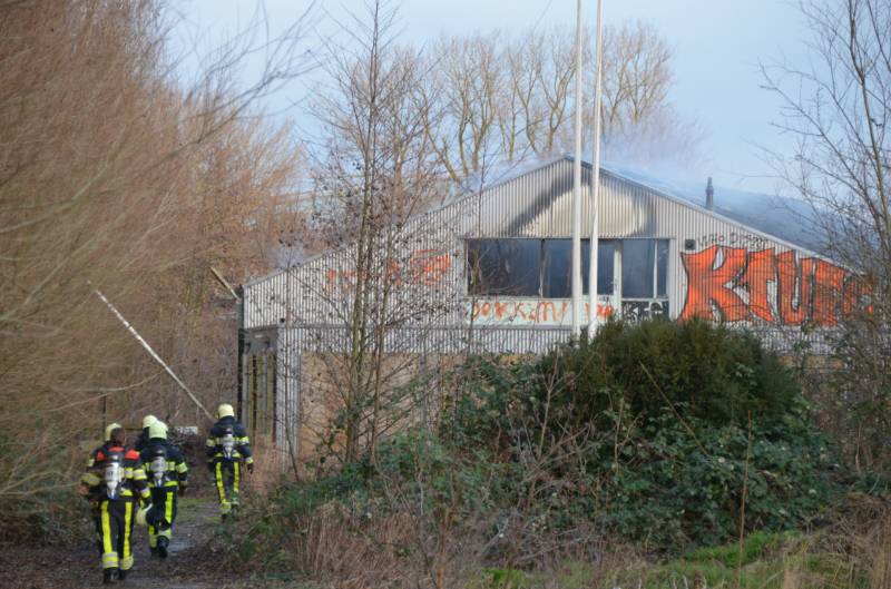 Opnieuw brand in leegstaande loods Schuurmans