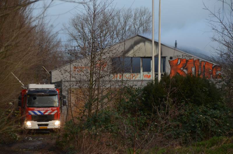 Opnieuw brand in leegstaande loods Schuurmans