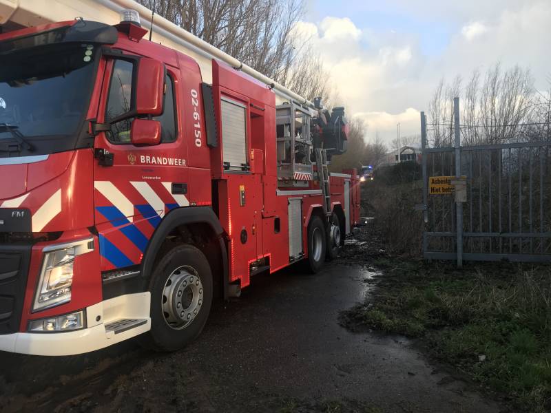 Opnieuw brand in leegstaande loods Schuurmans