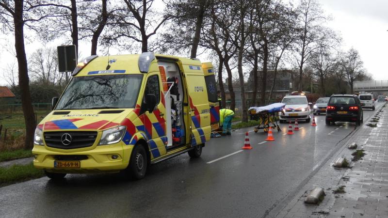 Brommerrijder gewond na val