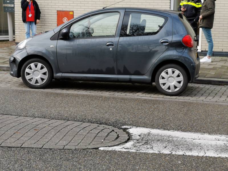 Fietser gewond na aanrijding met auto