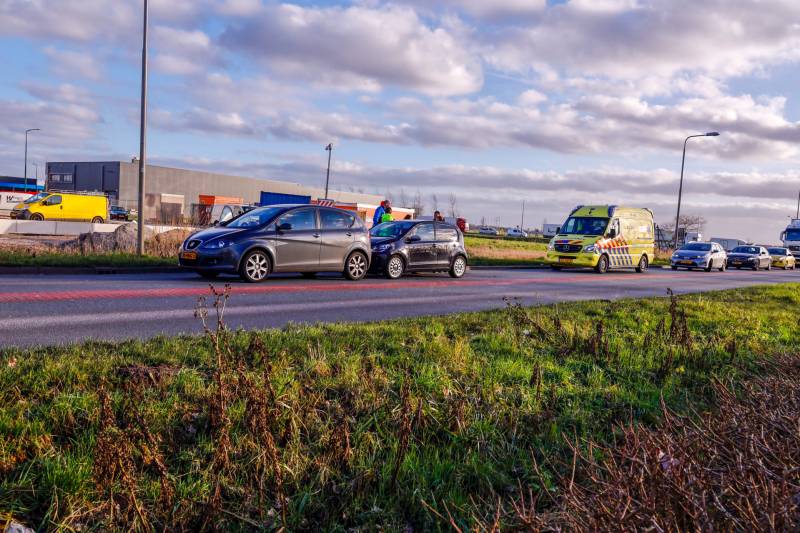Gewonde bij kop-staartaanrijding