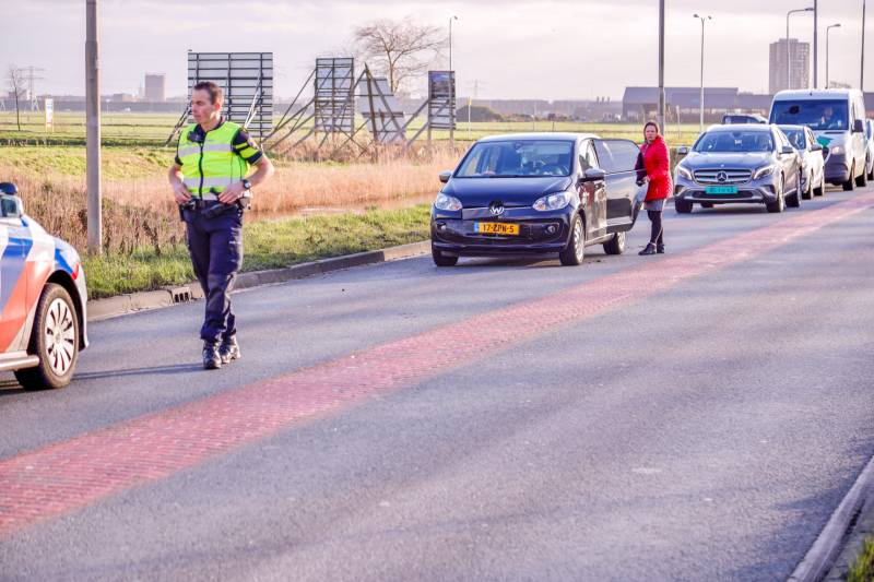 Gewonde bij kop-staartaanrijding