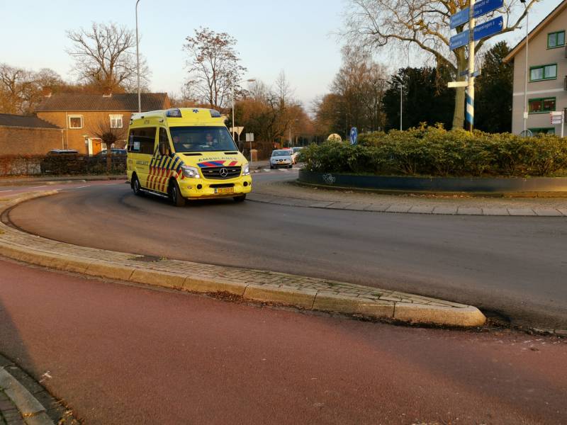 Fietser gewond na aanrijding met auto