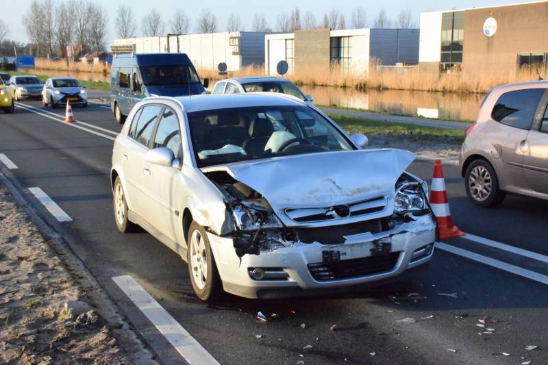 Forse schade na kop-staart aanrijding
