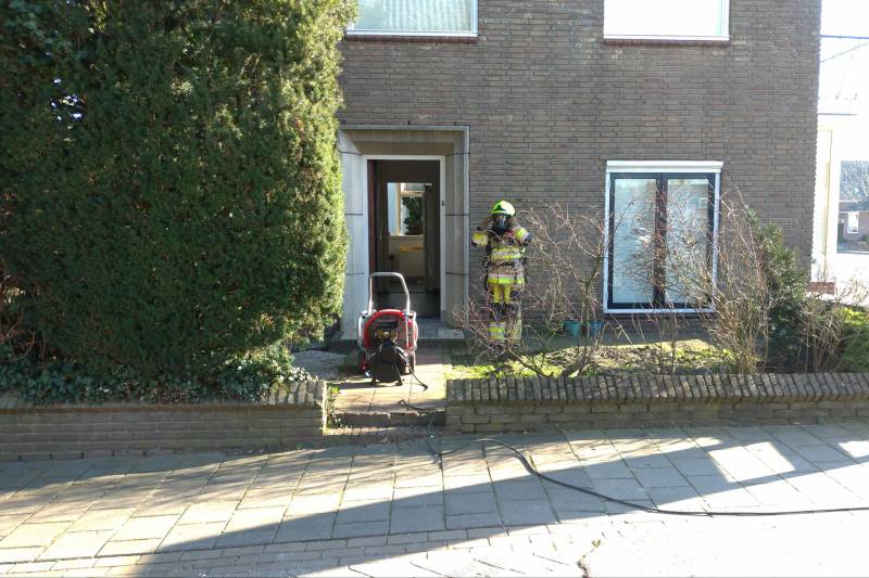 Aangebrand eten zorgt voor brand in woning