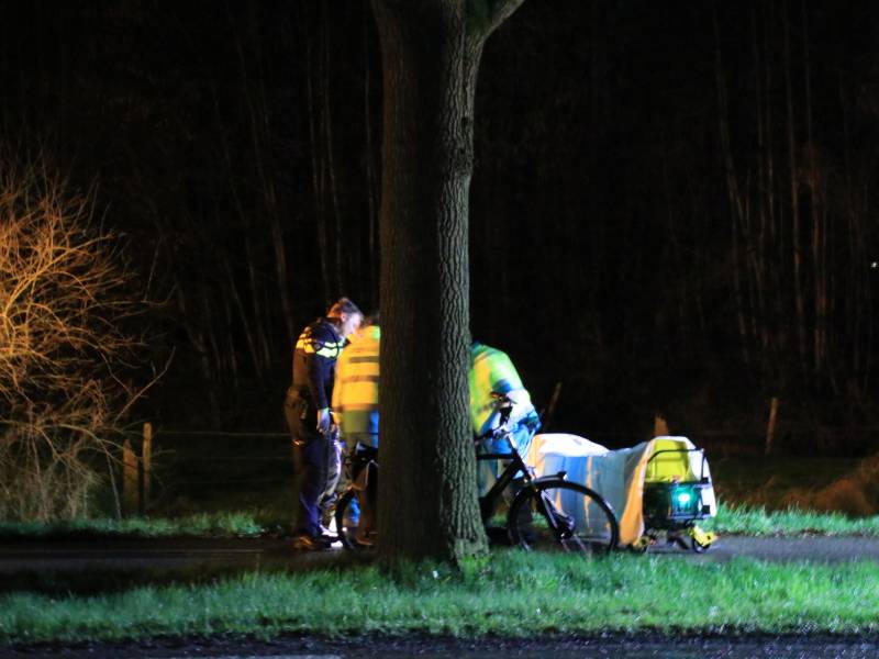 Fietser gewond na val