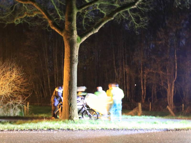 Fietser gewond na val