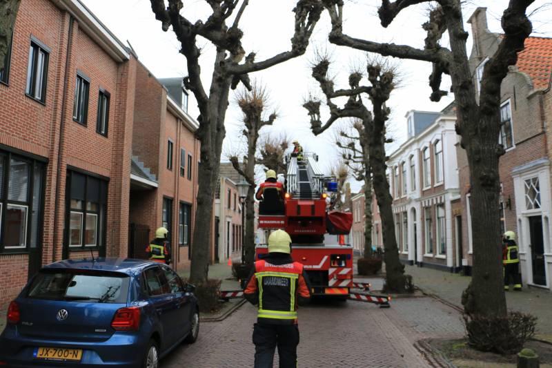 Hulpdiensten druk met stormschades