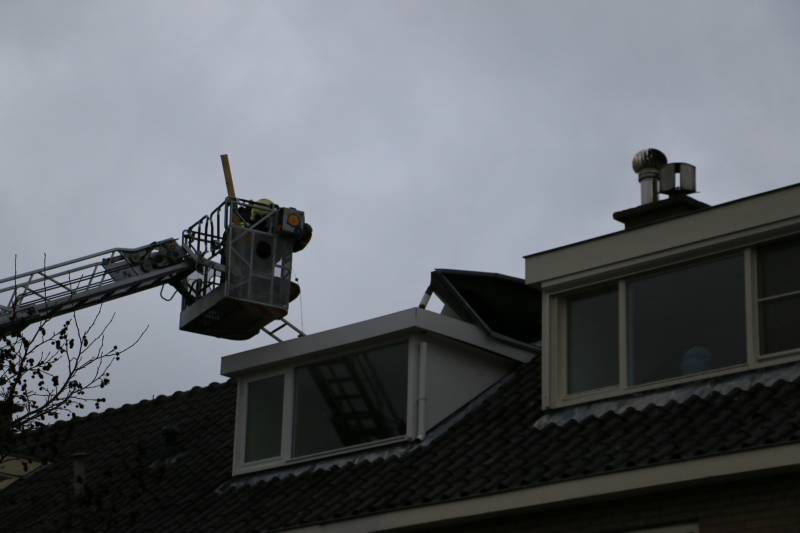 Hulpdiensten druk met stormschades