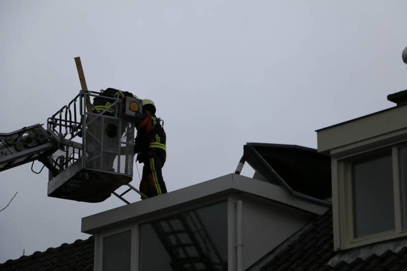 Hulpdiensten druk met stormschades