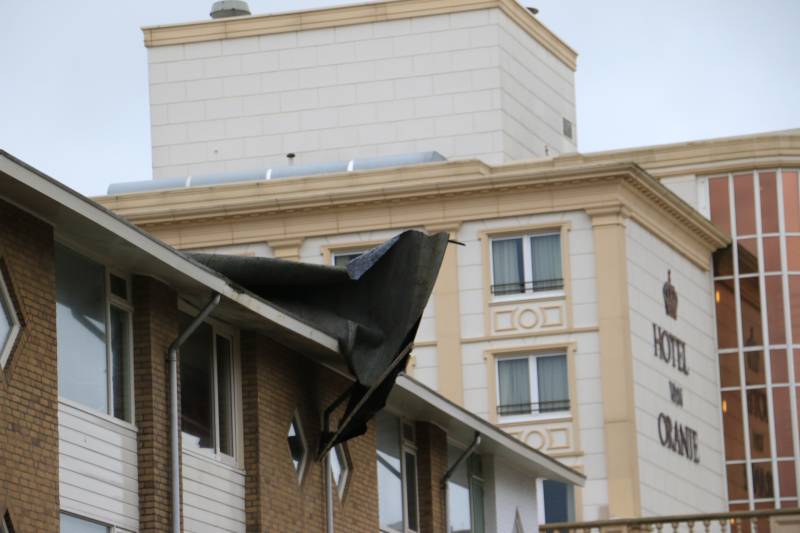 Hulpdiensten druk met stormschades
