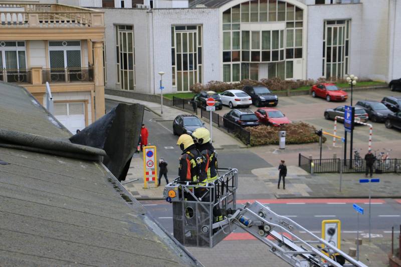 Hulpdiensten druk met stormschades